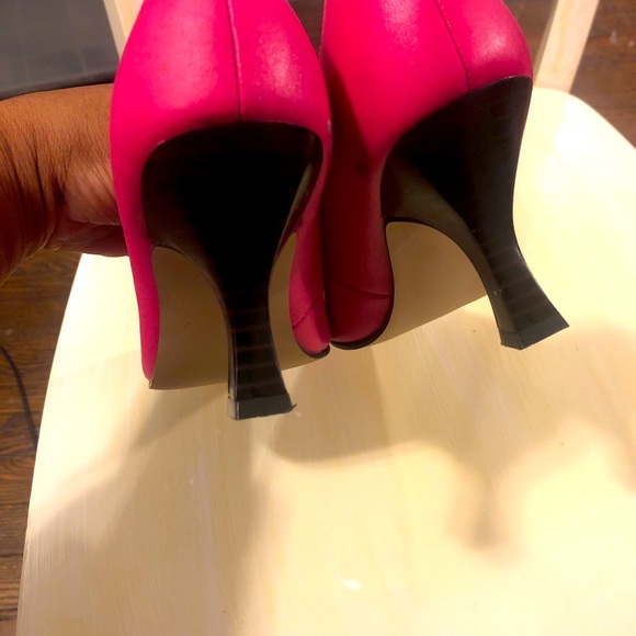 Pink Pumps by Coup D’Etat, Sz 7, Leather Uppers, 2” Heel - Picture 7 of 8